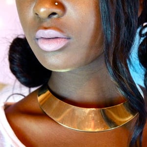 Image of GOLD CHOKER BIB
