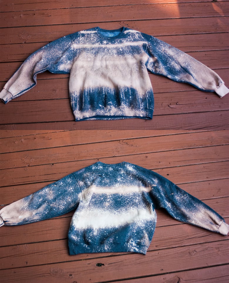 Image of Bleached Crewneck Sweaters