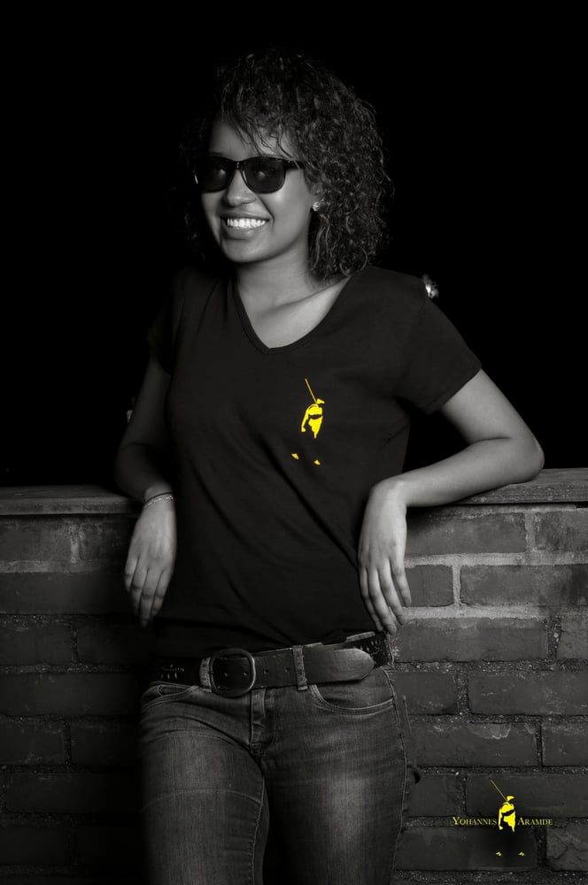 Image of Yohannes Aramde- Black Label T-Shirt