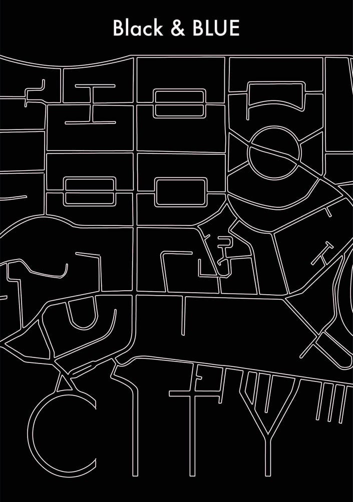 Image of Black & BLUE — CITY