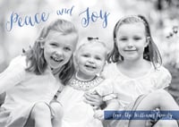 Image 3 of Peace & Joy Holiday Card