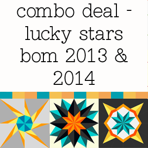 Image of Lucky Stars Block of the Month Club - 2013 and 2014
