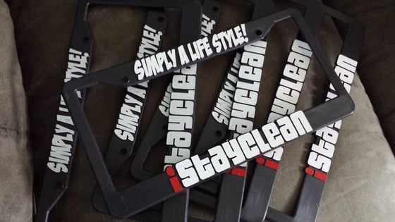 Image of iStayclean License Plate Frame