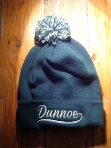 Image of Dunnoe Clothing: Bobble Beanie Hat - Bottle Green