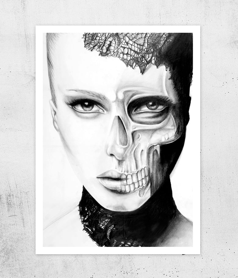 Image of Sigrid Skullface Limited Edition Print