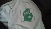 Image of medical mitten zipup hoodie 