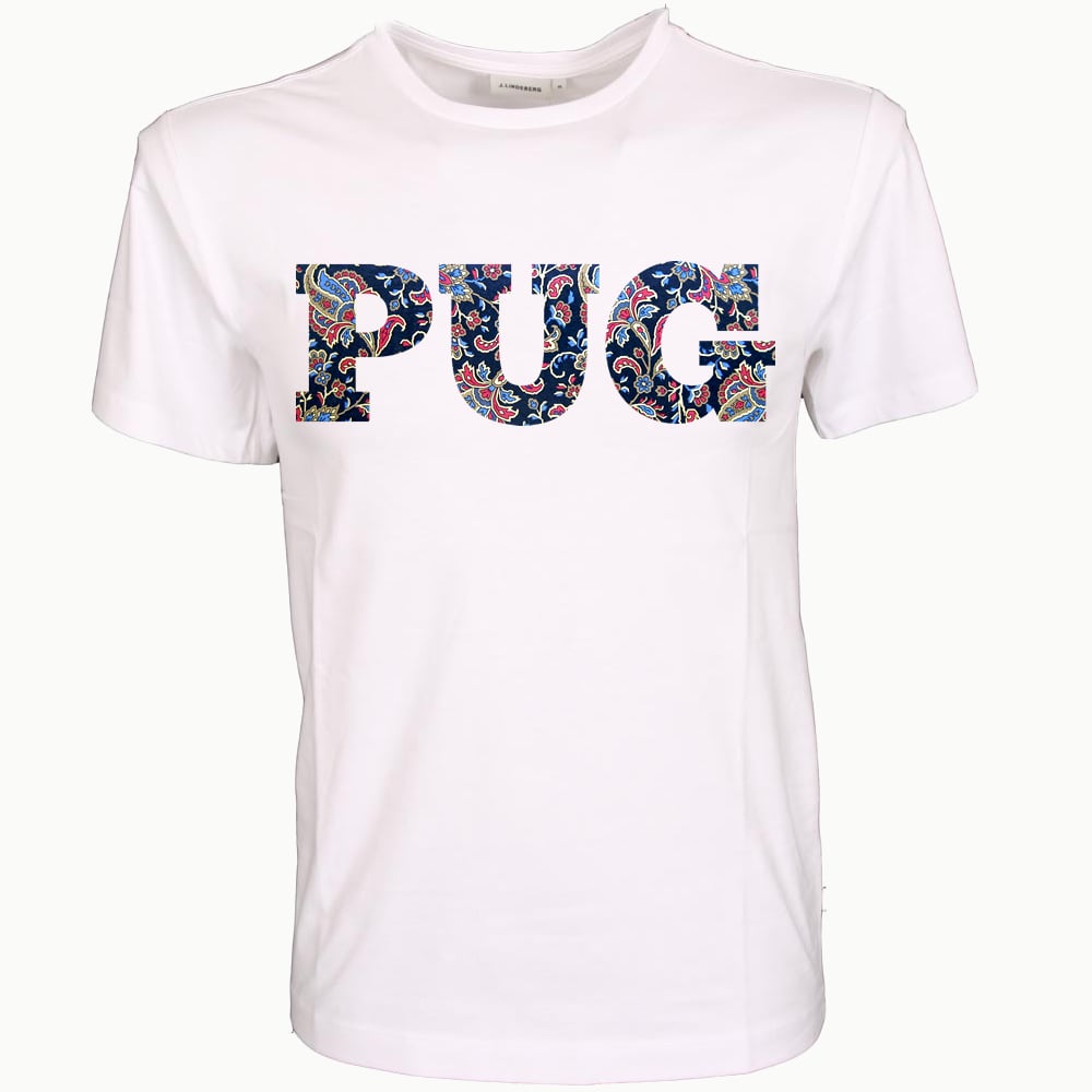 Image of Paisley PUG White Oversized Tee