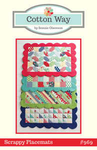Image of Scrappy Placemats Paper Pattern #969