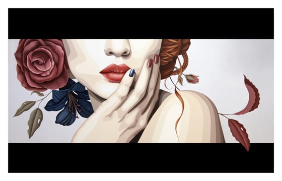 Image of "The Blue Lily" Print