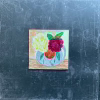 Image 2 of Two Roses in a Grey 1930s Jug
