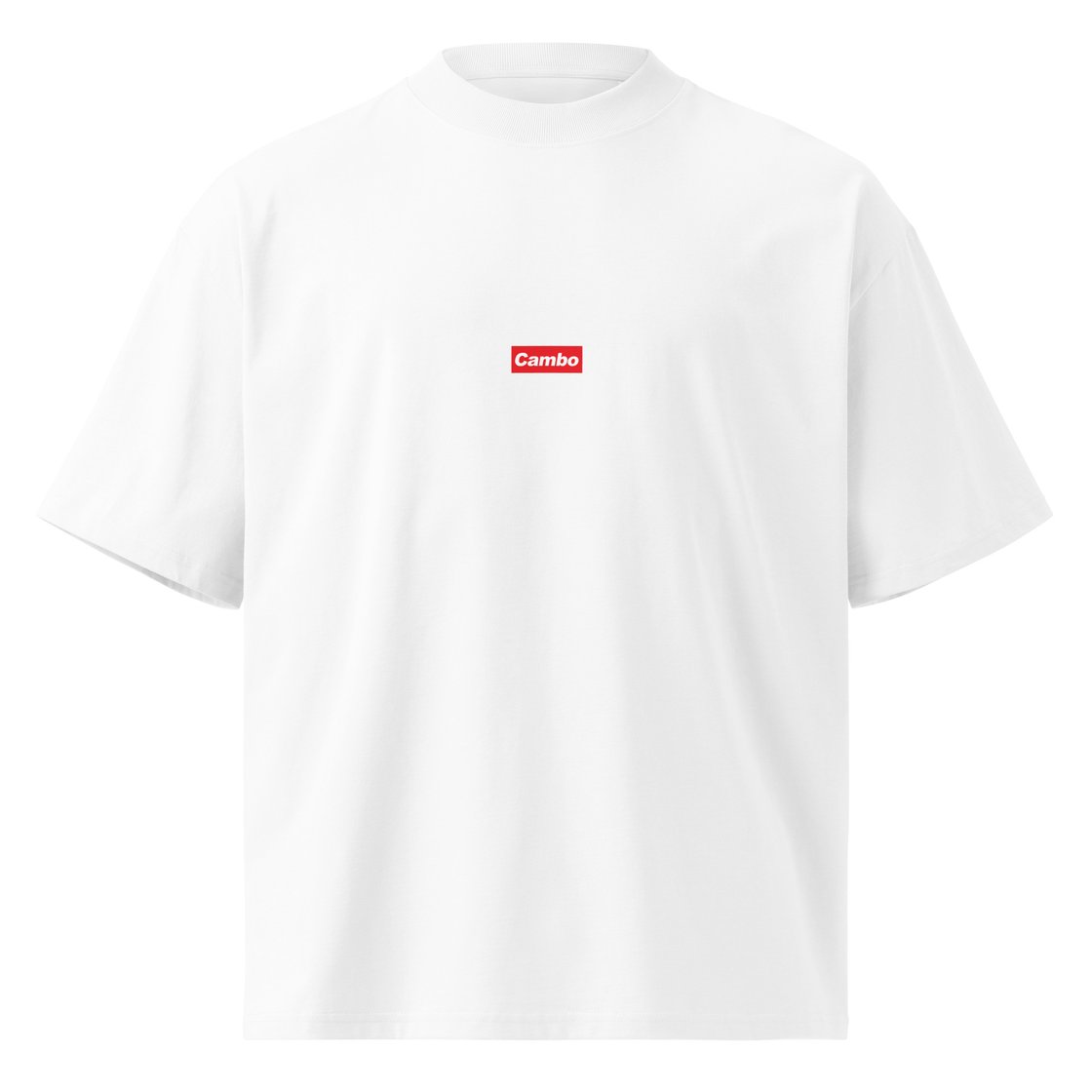 Image of Unisex organic oversized high neck t-shirt