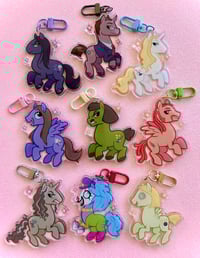 Image 1 of FRIENDSHIP IS BRUTAL EPOXY CHARMS