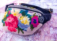 Image 1 of "FLORAL TAPESTRY" HIP BAG