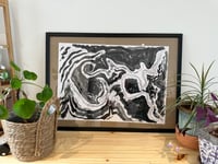 Image 1 of Topography squiggle painting 