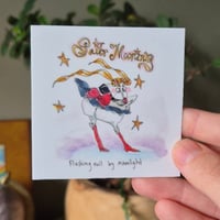 Sailor Mooning sticker