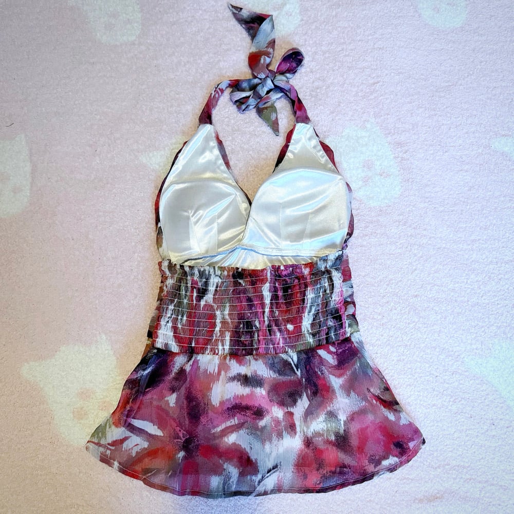 Image of Guess Halter Top (S)