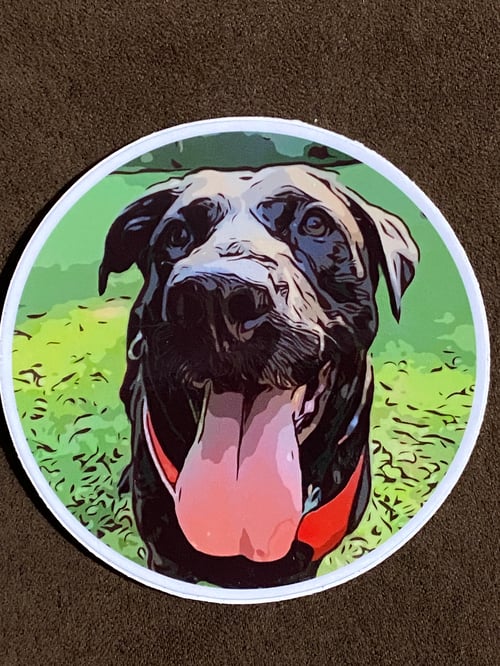 Image of Black Lab Sticker