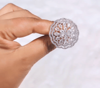 Image 1 of Manita_American Diamond Adjustable Ring