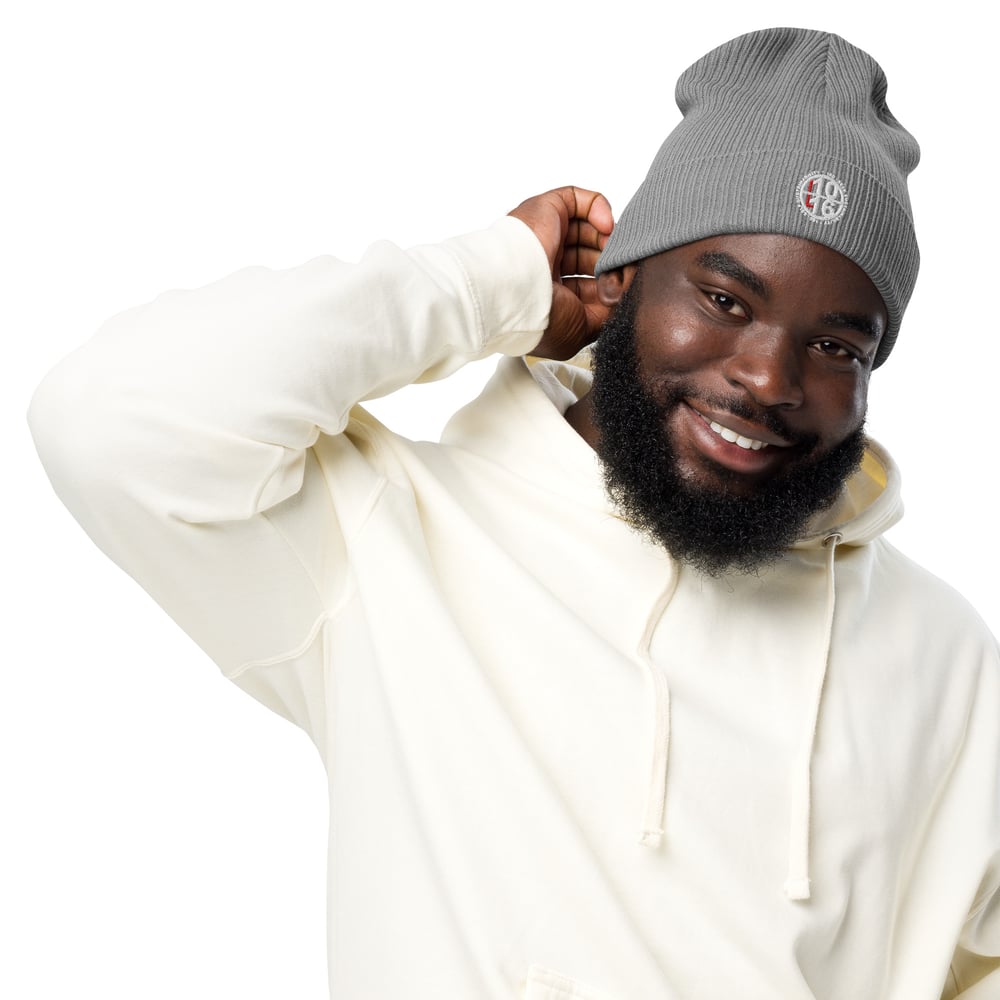 1016 Organic ribbed beanie