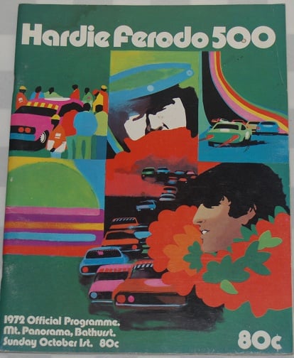 Image of 1972 BATHURST - HARDIE FERODO 500 - RARE PROGRAMME - GREAT CONDITION.