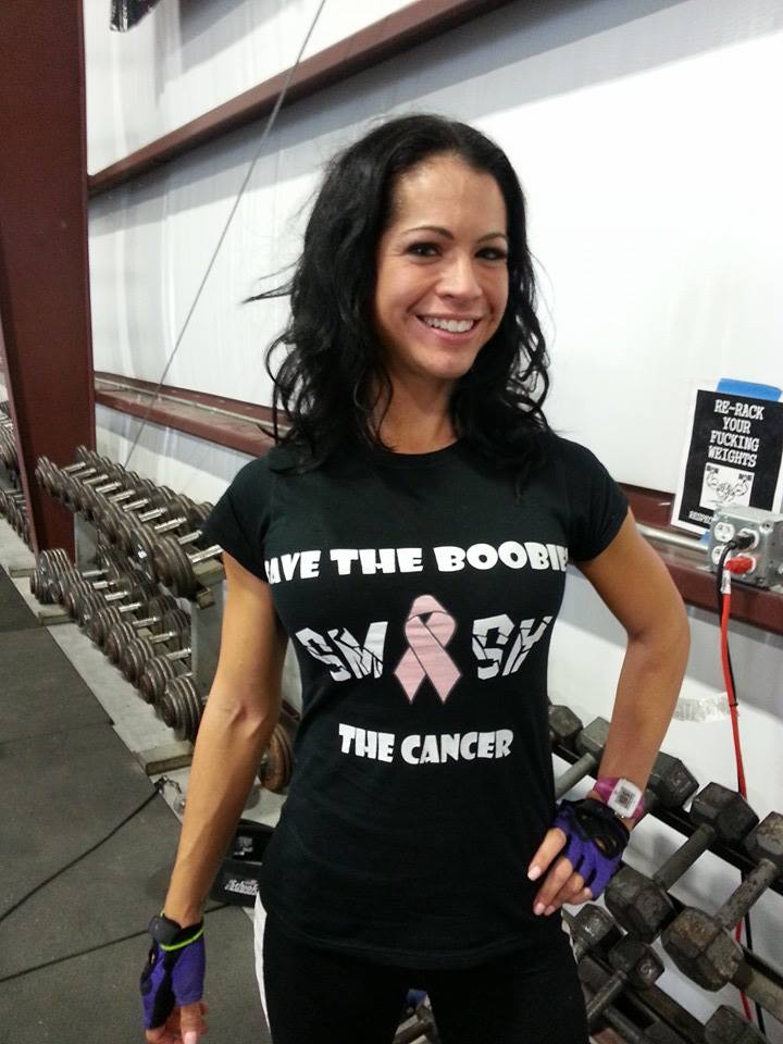 Image of Breast Cancer Awareness Tees; Womens