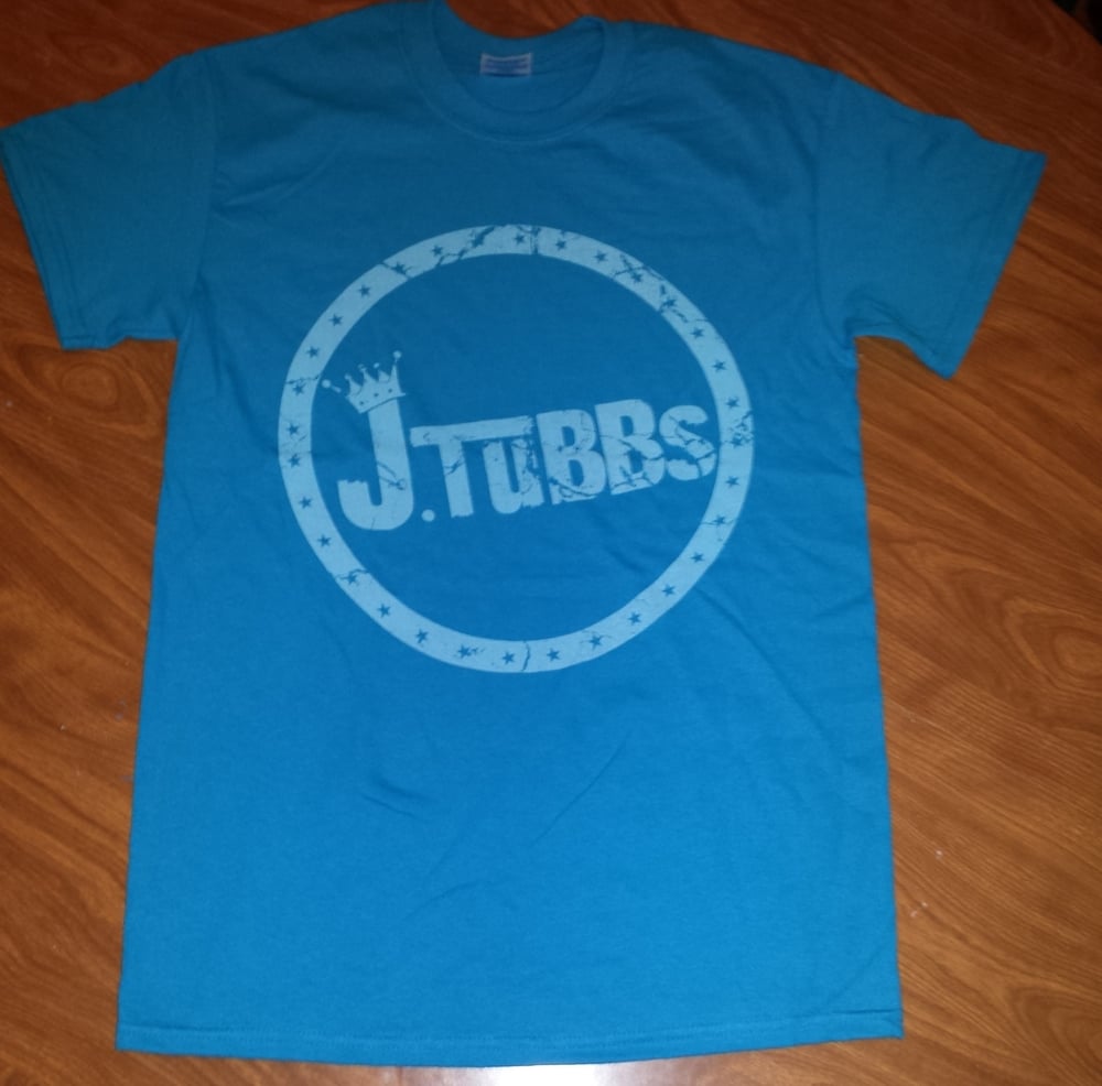 Image of J Tubbs Logo Shirt (Aqua Blue)