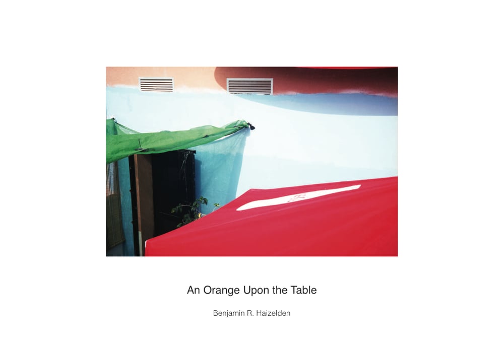Image of An Orange Upon the Table Photobook