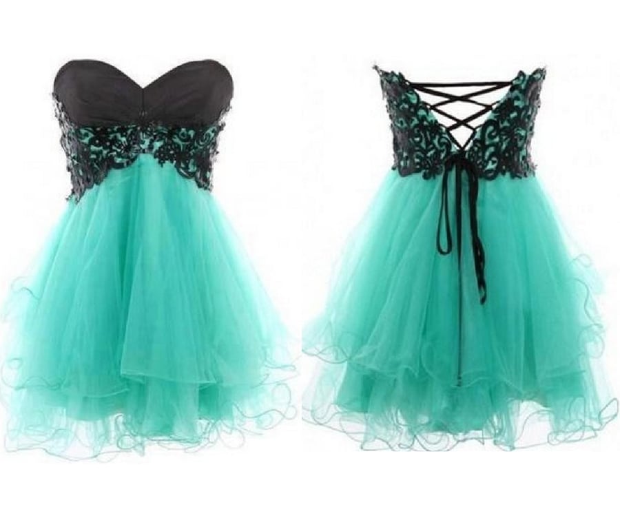 Image of CUTE LACE STRAPLESS dress