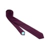 Eggplant Linen Necktie