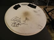 Image of Charlie Zeleny Signed Used Drumhead