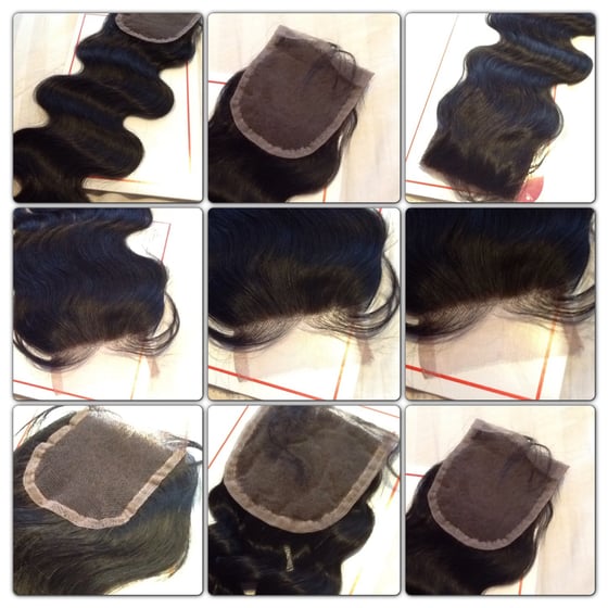 Image of Sugar-Shea & Shears Virgin Hair LACE CLOSURE 