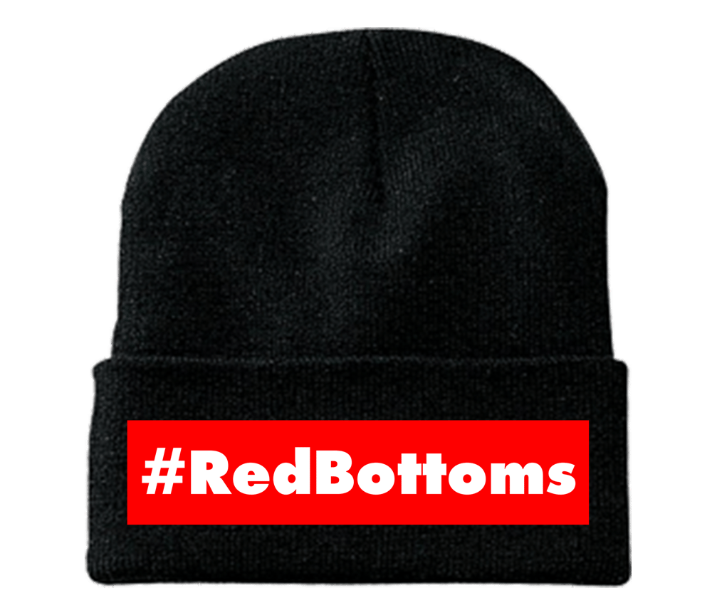 Image of #RedBottoms Beanie
