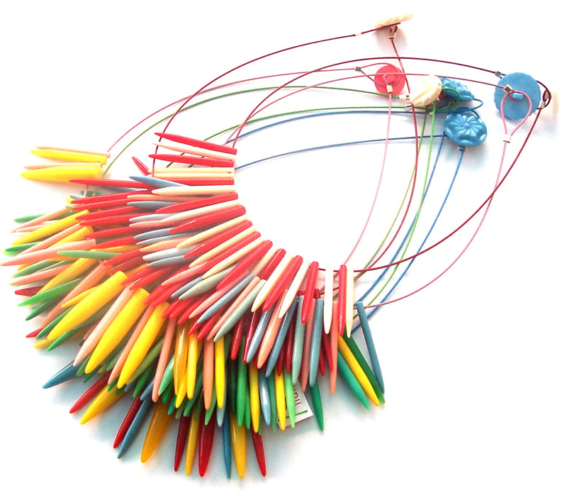 Image of Knitwit Knitting Needle Necklace