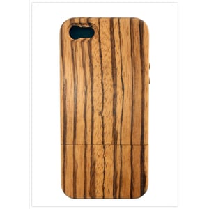Image of KOVERED Azna Ultrathin Zebrawood iPhone 5/5s Case