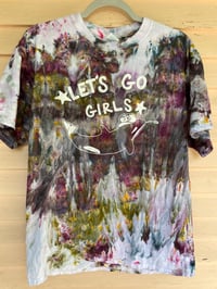 Image 1 of LARGE Lets Go Girls Orca Tie Dye Shirt C18