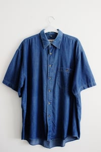 Image of Men's Cotton Denim Shirt