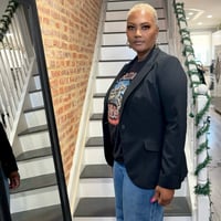 Image 3 of Black Blazer (WORN)