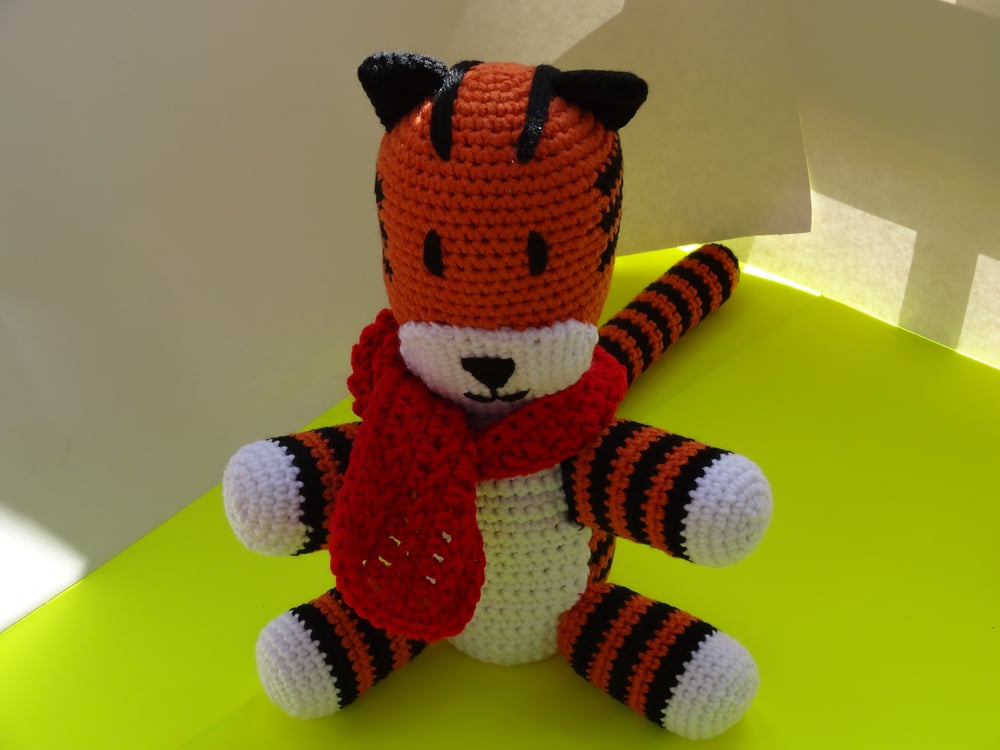 Hobbes discount tiger plush