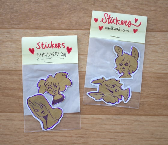 Image of sticker pack: LADIES....