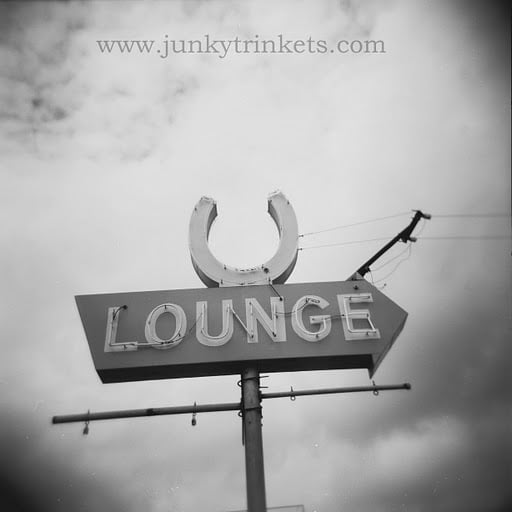 Horseshoe Lounge Austin, Texas Holga Print "5 x 5" / Junky Trinkets