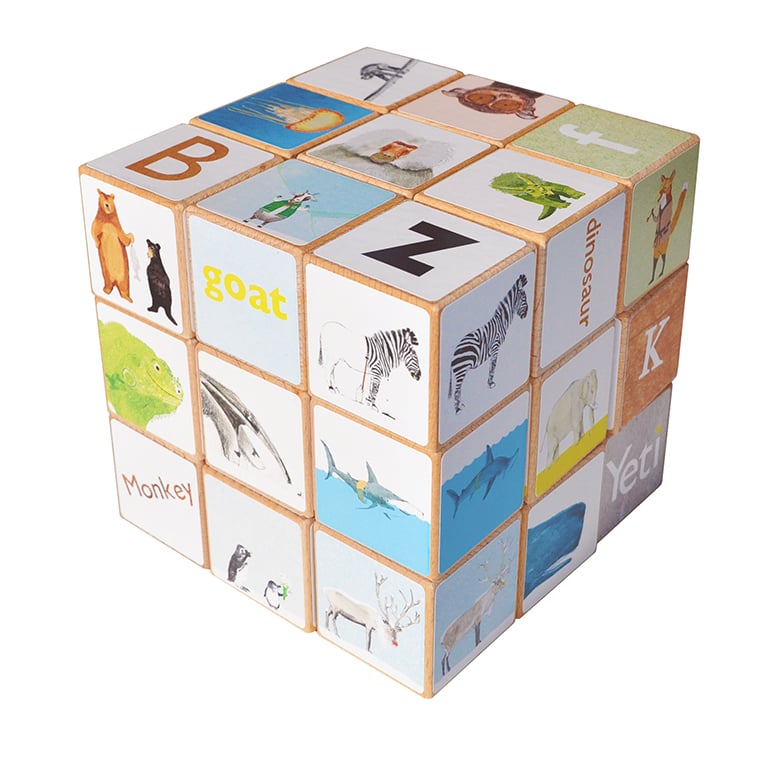 animal alphabet blocks