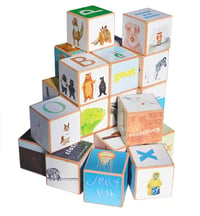 Image 2 of Animal Alphabet blocks