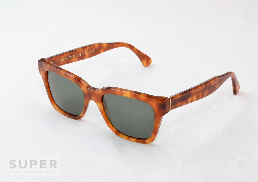 Image of SUPER Sunglasses AMERICA Light Havana BY RETROSUPERFUTURE