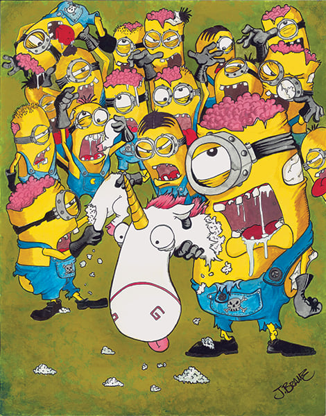 Image of Minion Madness - 8.5 x 11 Giclee Print