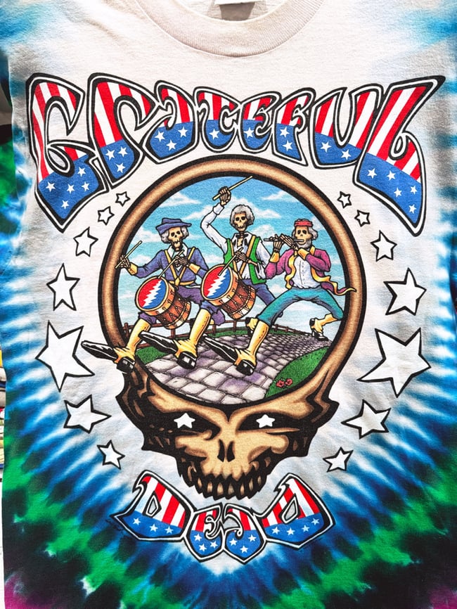 Grateful Dead 1993 ‘Wave that Flag’ T-Shirt - Size L