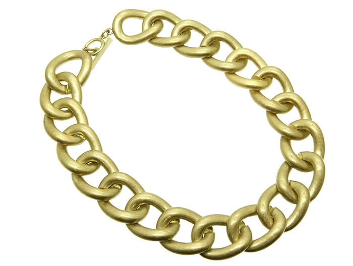 Image of Chunky Matte Gold Chain