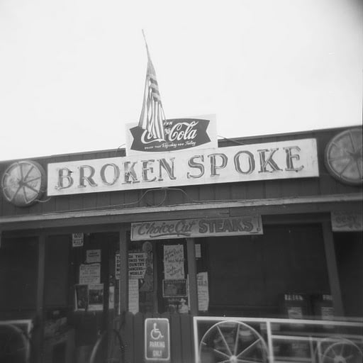 Image of Broken Spoke - Austin, Texas - Holga Print 5"x 5" 