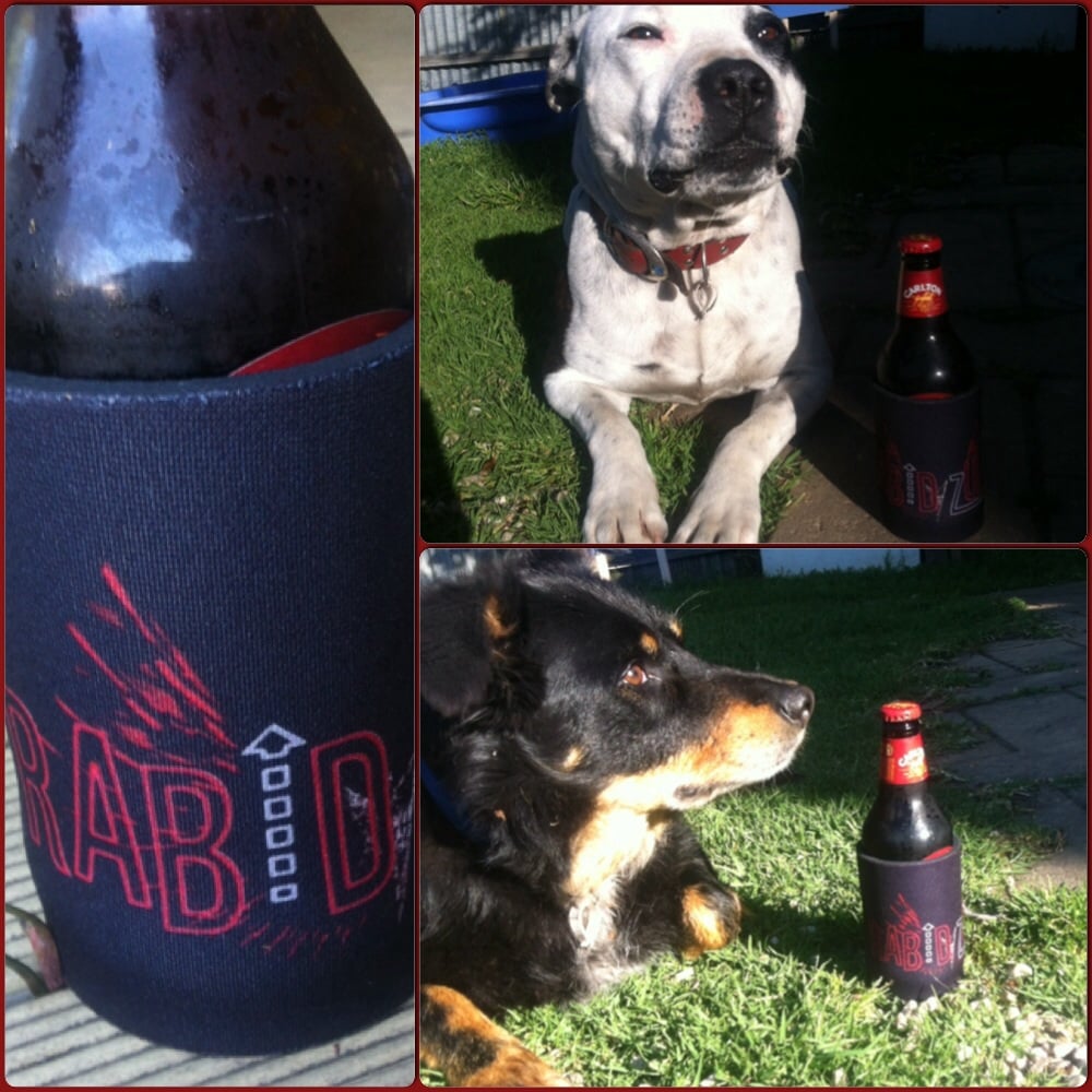 Image of Rabid Zulu stubbie holder