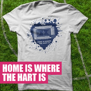 Image of Home is where the hart is (White)