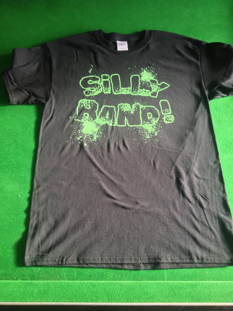 Image of Silly Band! Green Bandname T-Shirt